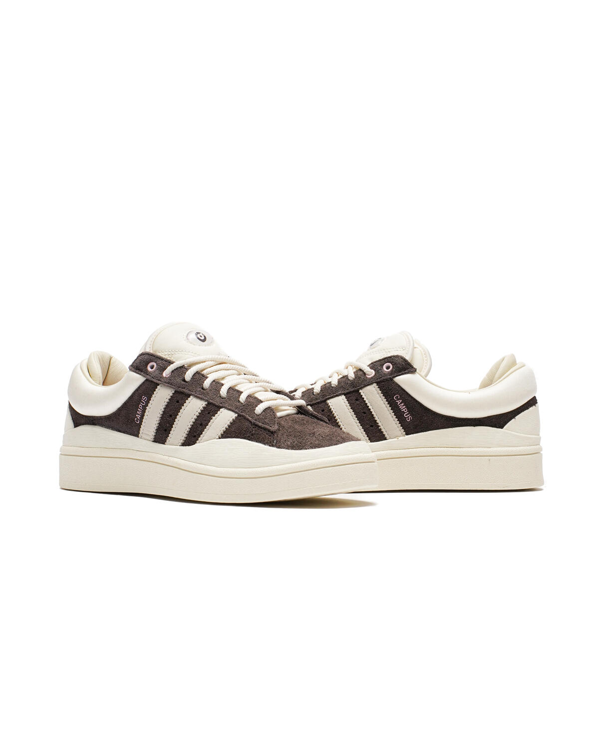 Adidas Originals x Bad Bunny Last Campus - Dark Brown/Chalk White/Cream White - Image 22