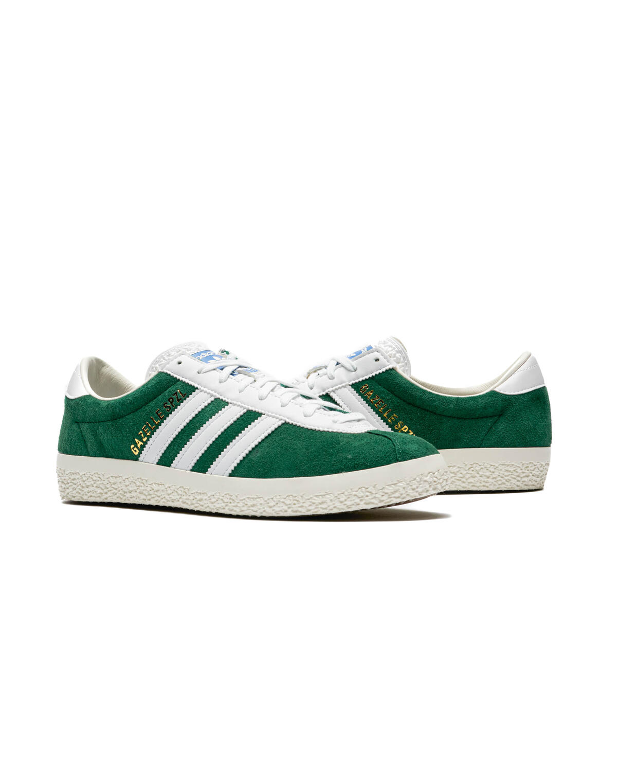 adidas gazelle silver green womens ADIDAS Gazelle SPZL "Dark Green White"  Stadium Goods