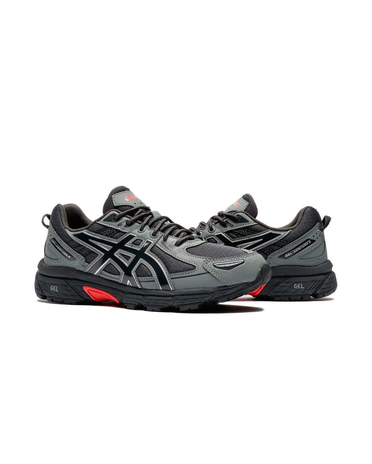 Asics Gel Venture 6 - Gris/Noir/Rouge - Image 10