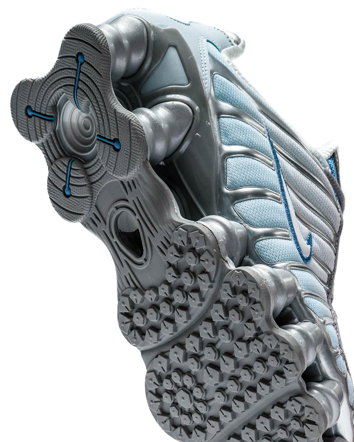 Nike Shox TL 'Metallic Platinum Blue Tint' (Women's) - Image 7