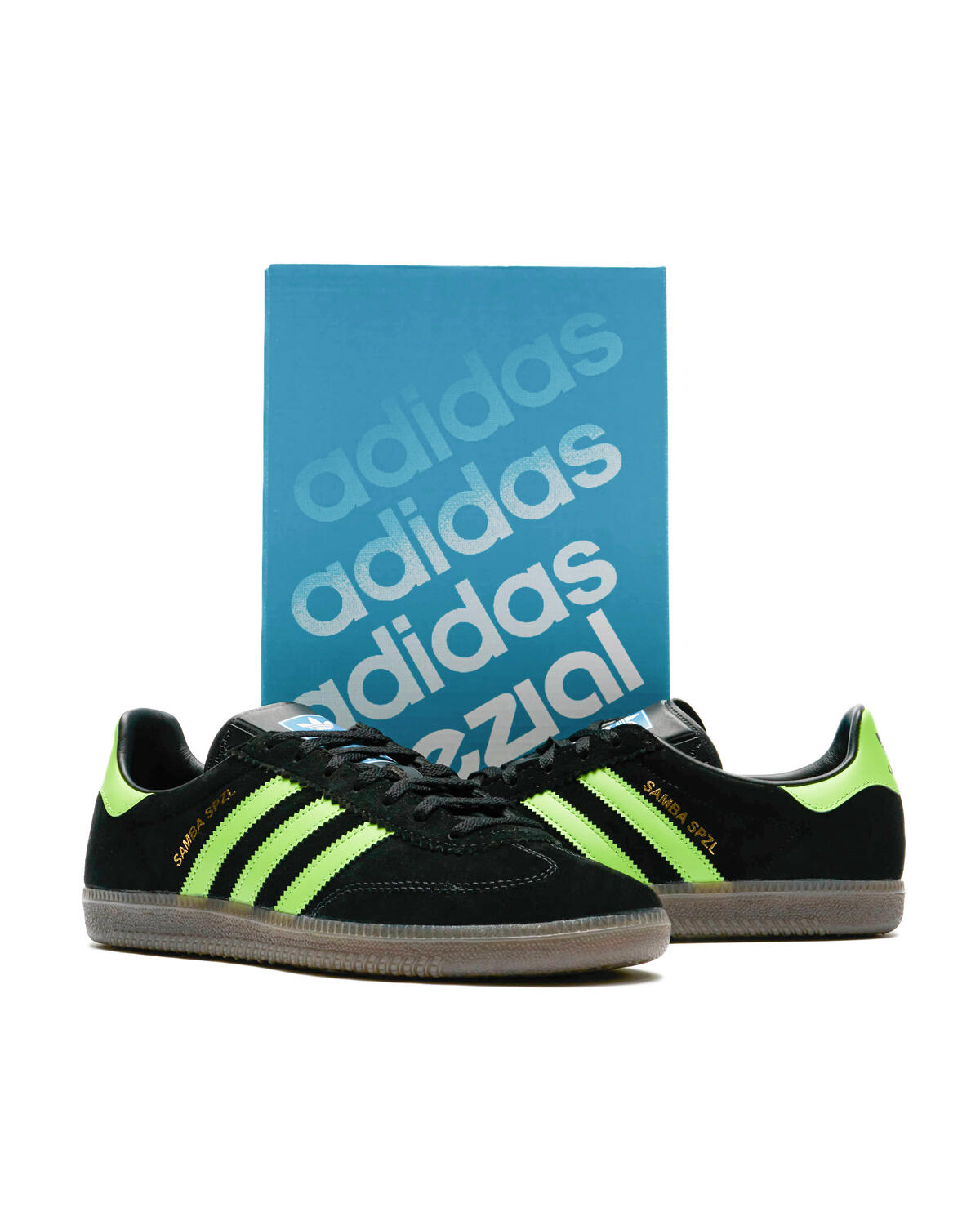Adidas Samba Deco Spezial 'Black Lucid Lime Gum' - Image 11