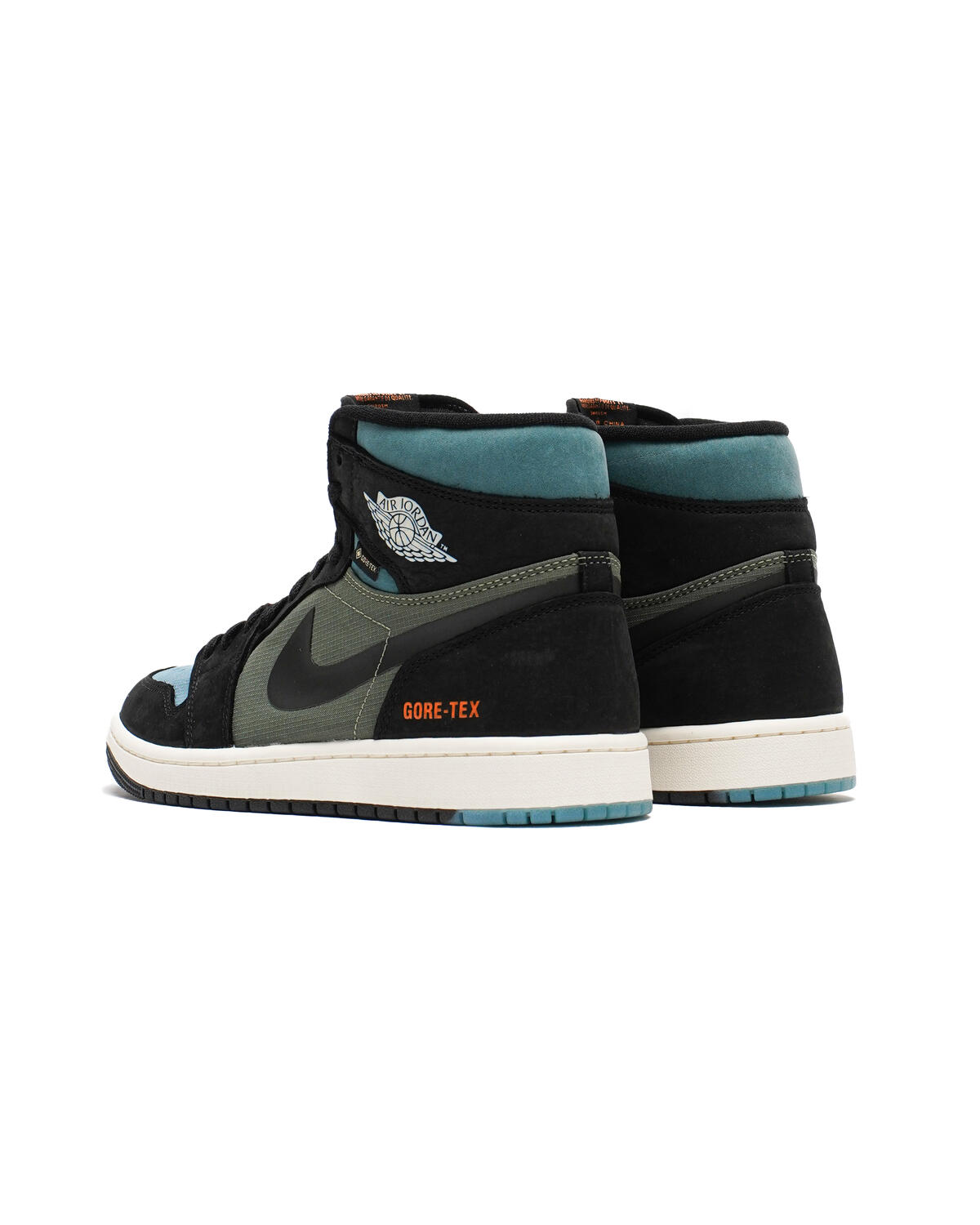 Air Jordan 1 Element 'Black Olive'- Black/Sky J Light Olive/Bright Mandarin - Image 14