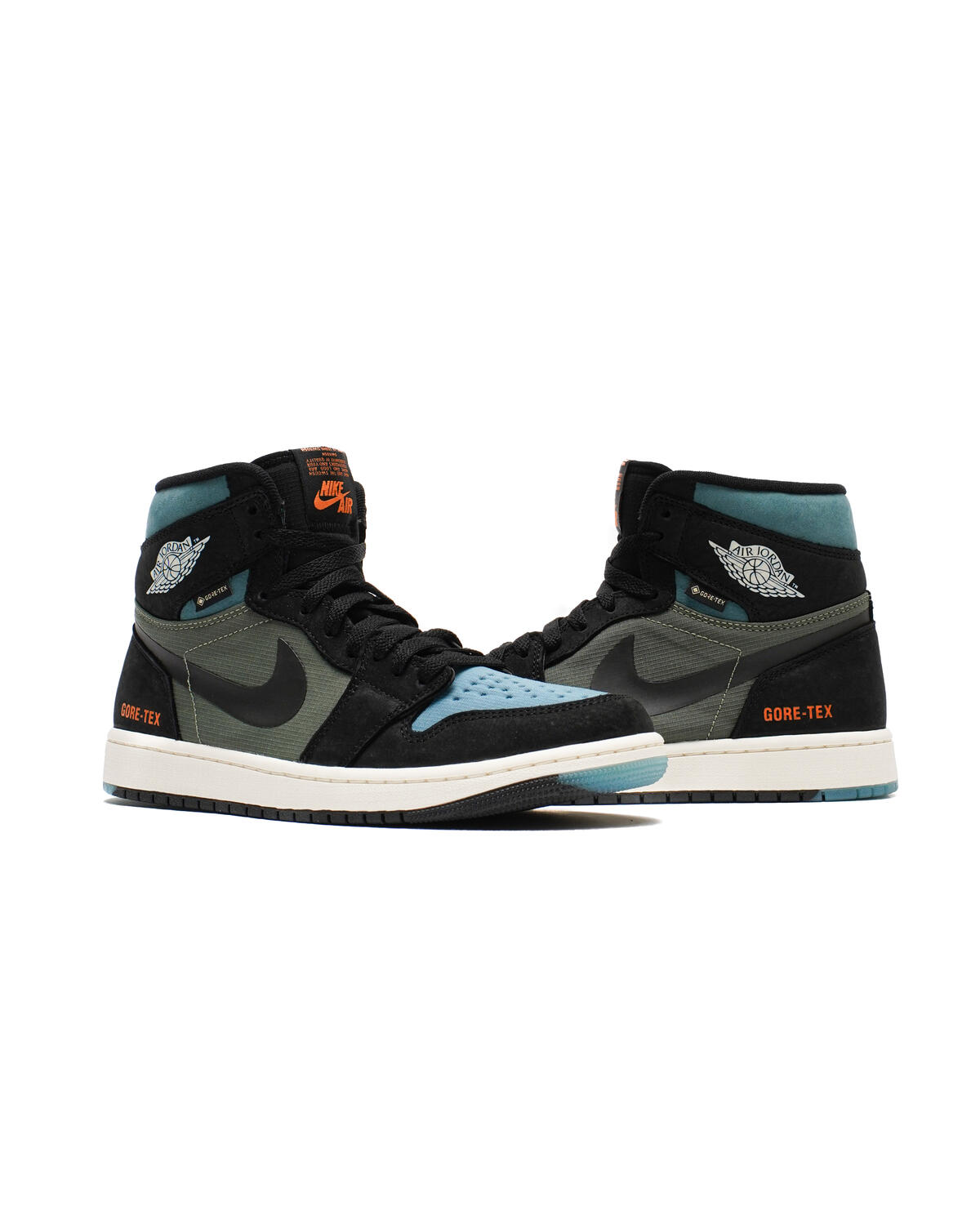 Air Jordan 1 Element 'Black Olive'- Black/Sky J Light Olive/Bright Mandarin - Image 15