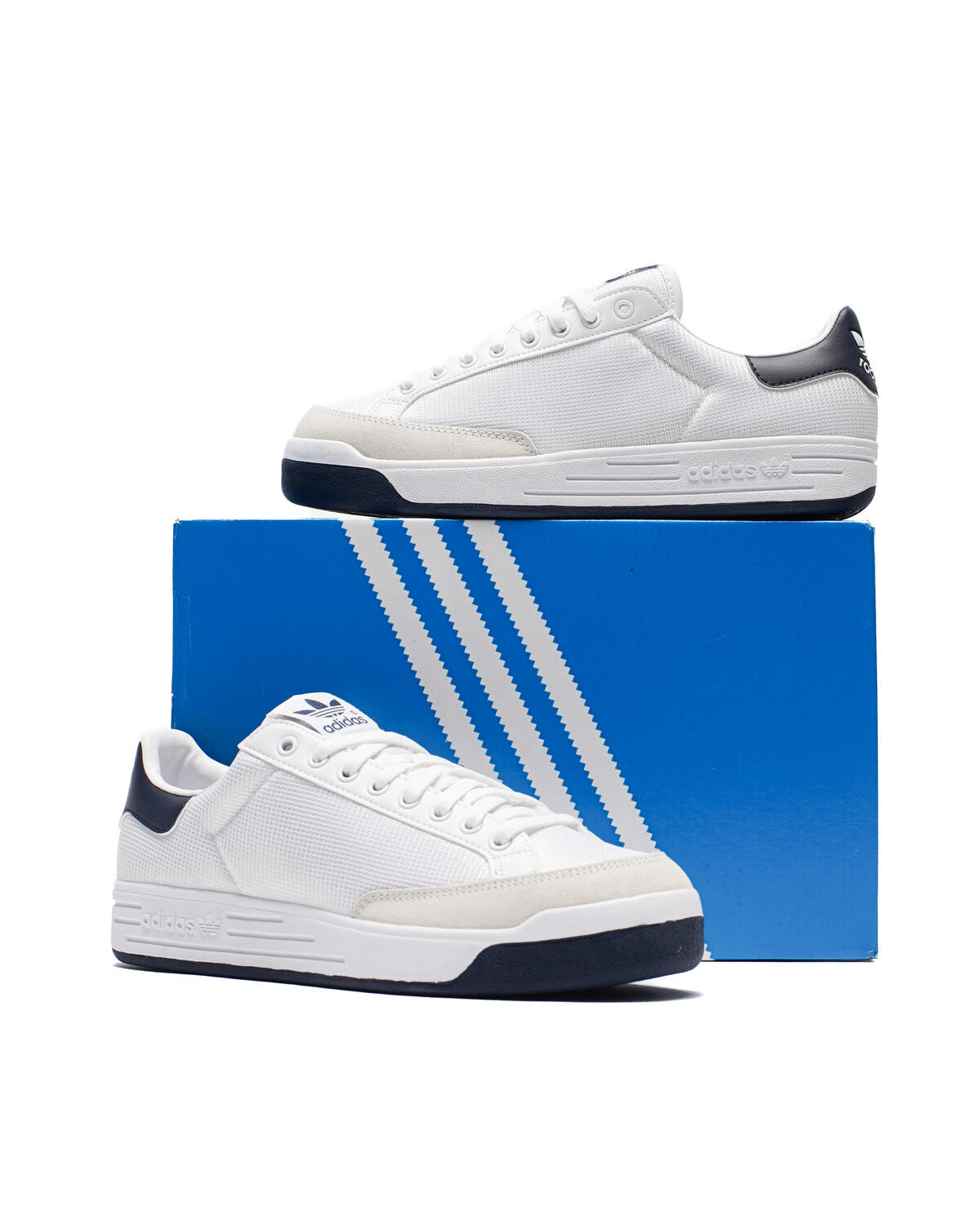 Adidas Rod Laver White / Navy - Image 6