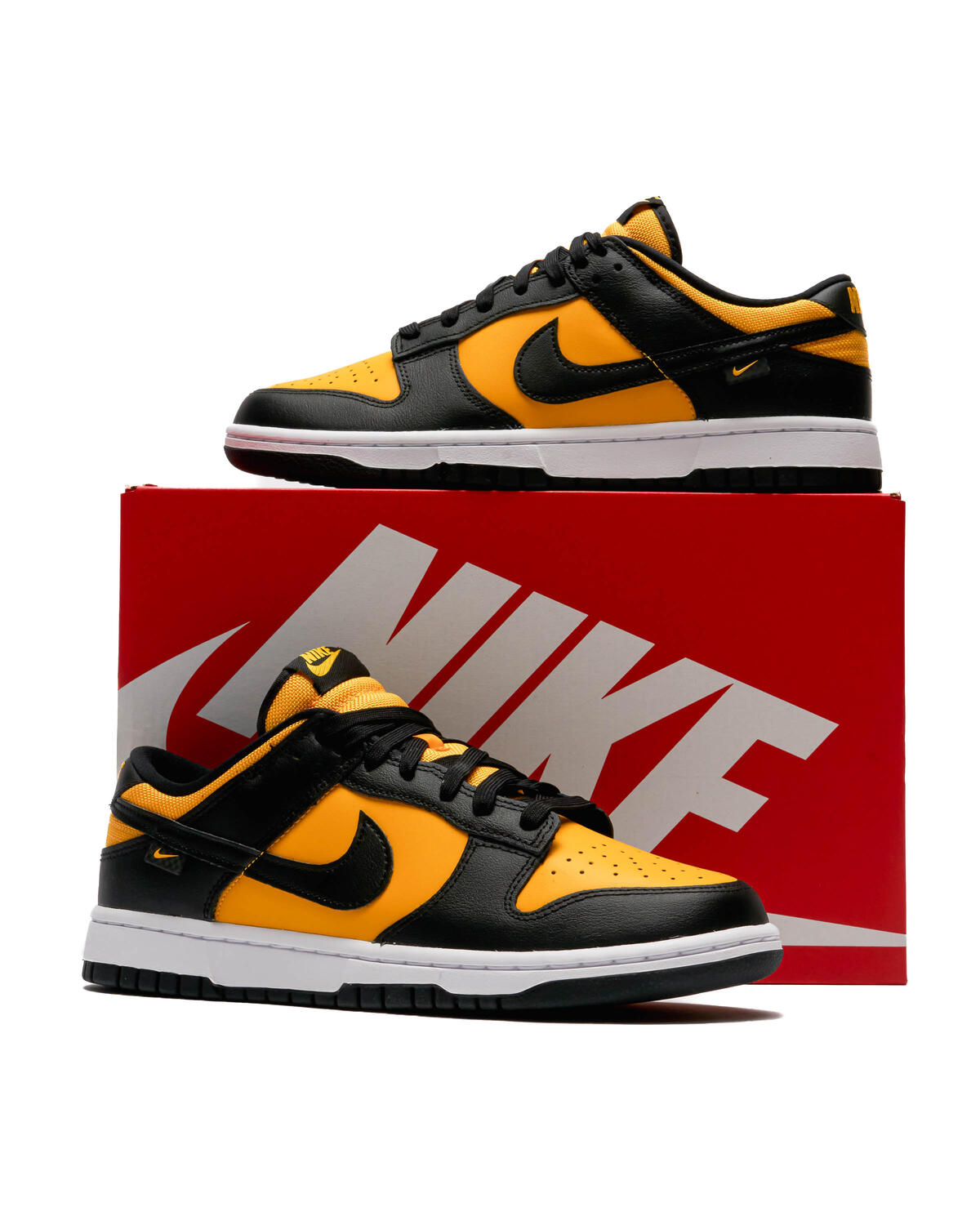 Nike Dunk Low Black / University Gold / White - Image 22