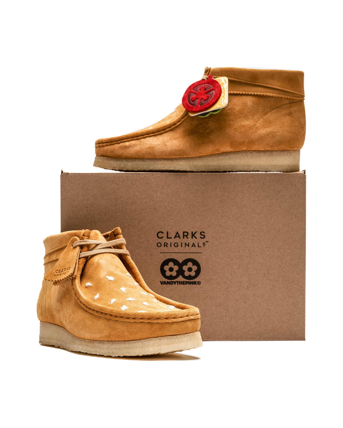 Clarks Originals x Clarks Embroidery Wallabee x Vandy The Pink Wallabee Boot - Image 6