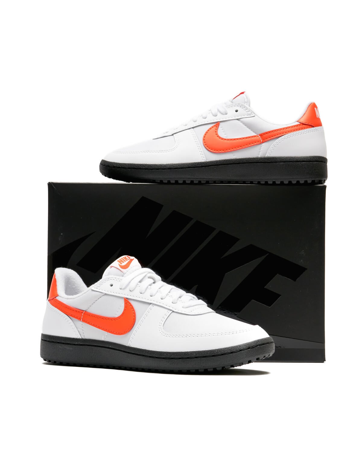 Nike Mens Field General 82 SP Retro Sneaker FQ8762-101 White Orange Blaze Sz‎ 10 Nike Field General  main image 4