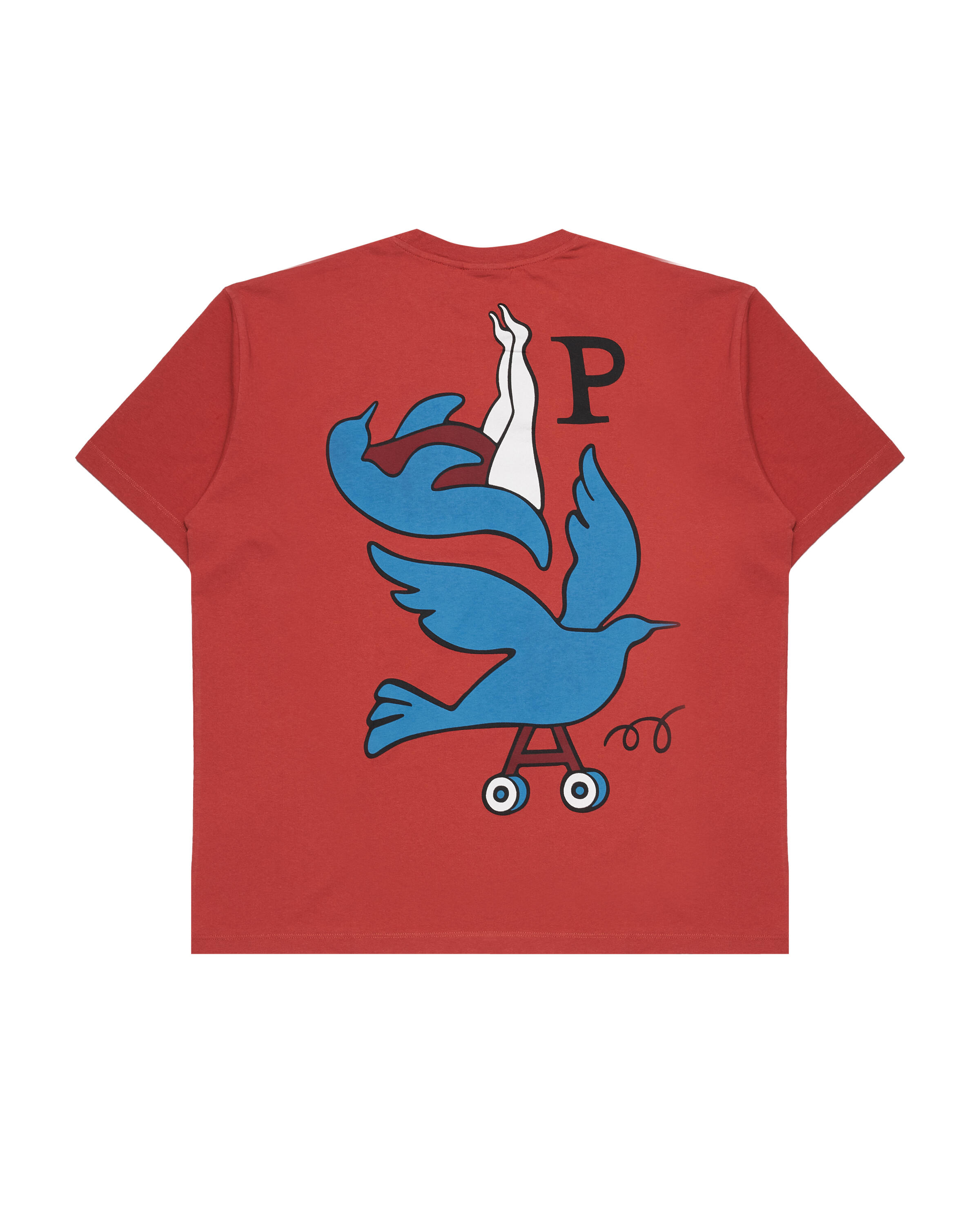 by Parra wheeled bird t-shirt