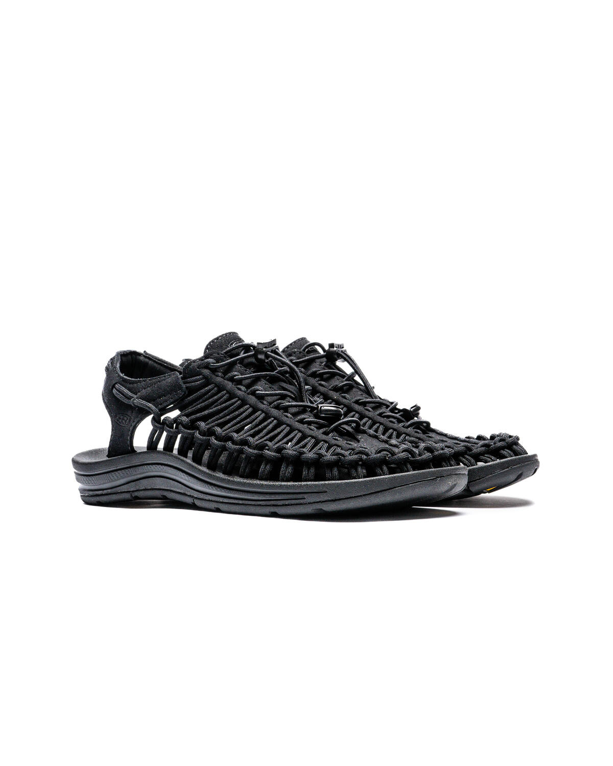 KEEN Uneek Sandal Black-Black Men - Image 13