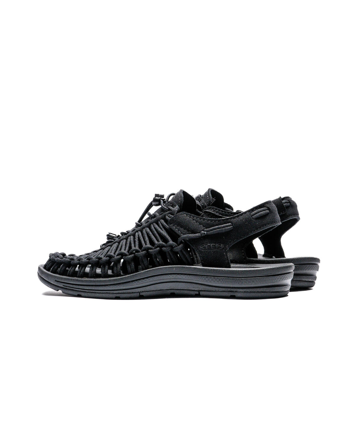 KEEN Uneek Sandal Black-Black Men - Image 14