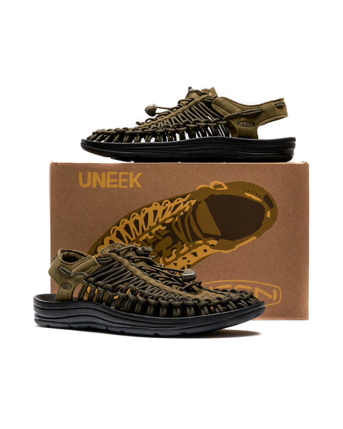 Keen Uneek dark olive sandals - Image 6