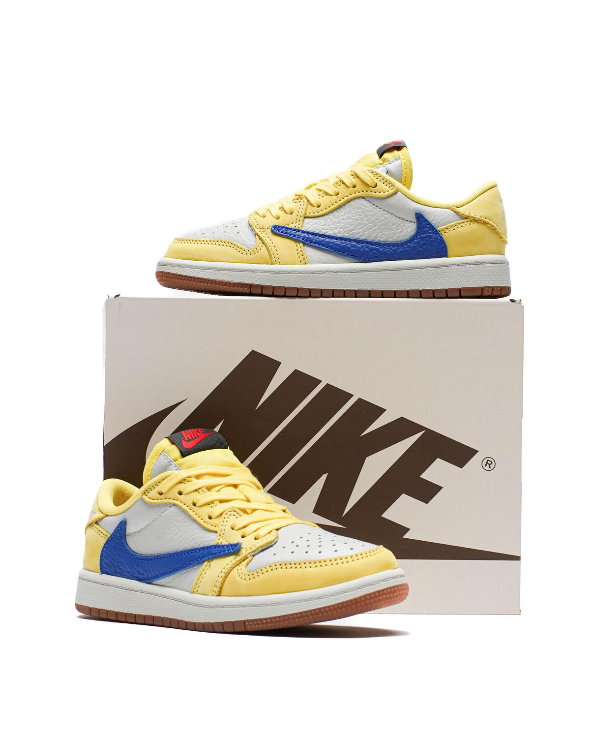 Air Jordan 1 Low OG SP x Travis Scott 'Canary' (PS) - Image 6
