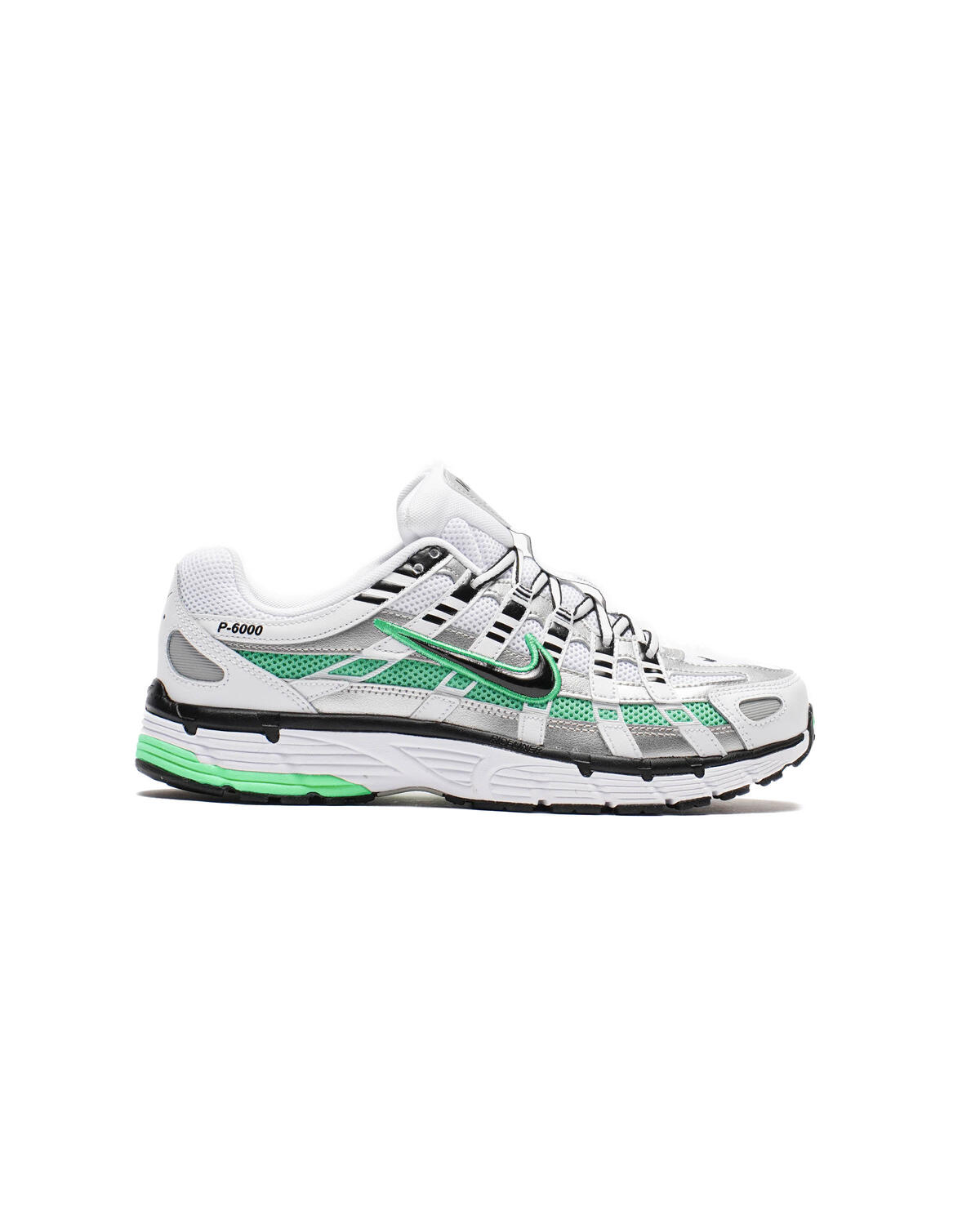 Nike P-6000 White / Black / Metallic Silver - Image 13