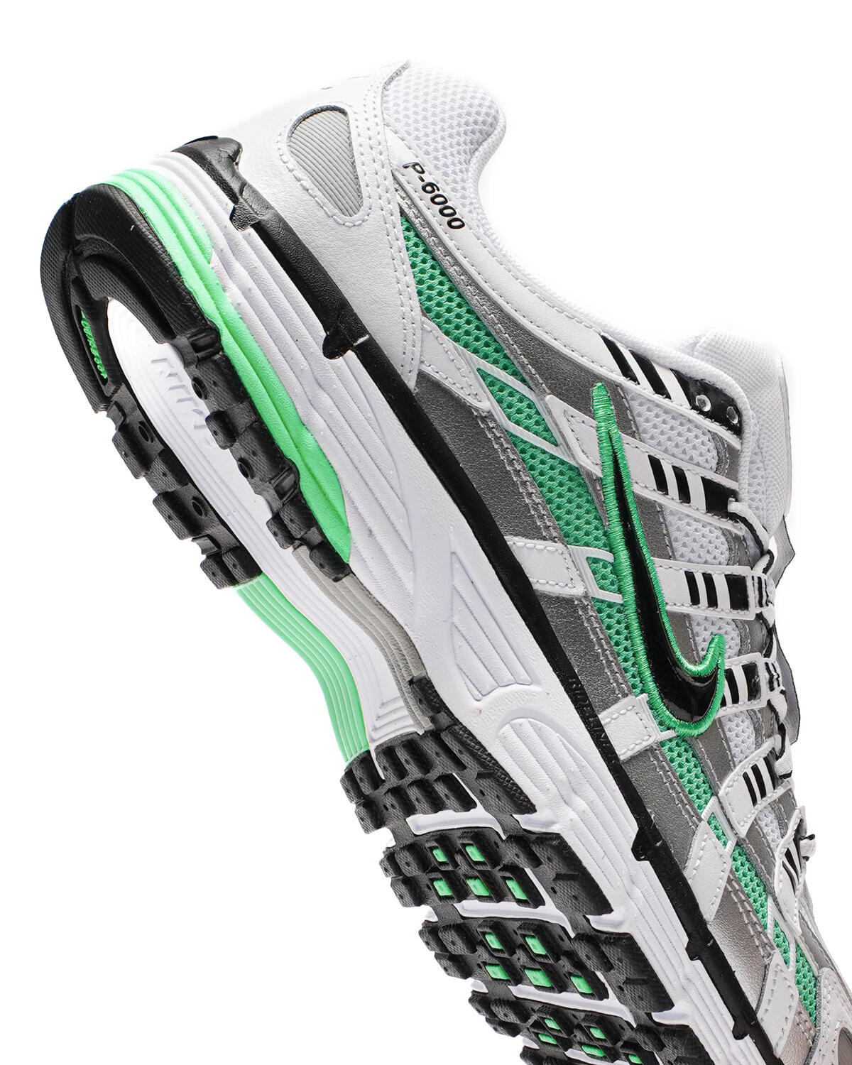 Nike P-6000 White / Black / Metallic Silver - Image 18
