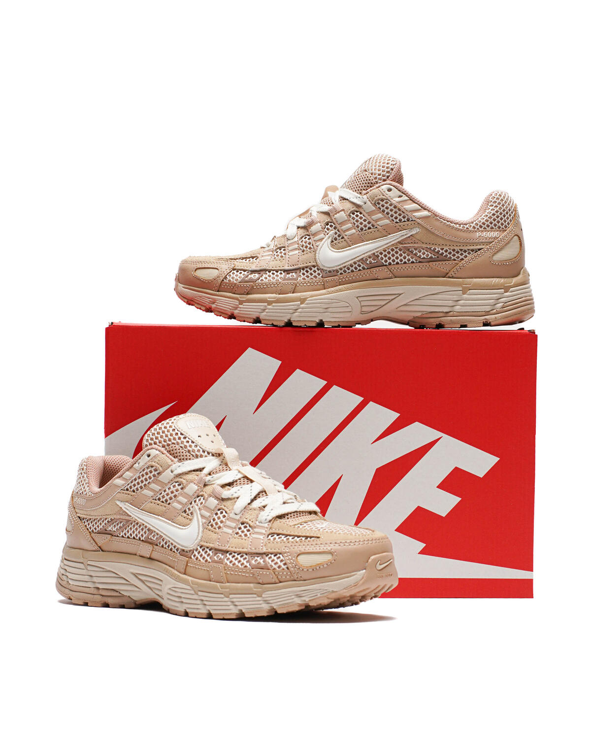 Size 7.5 Nike P-6000 Premium Hemp Sandrift Phantom Mens Running Shoes FZ4137-200 P-6000 PREMIUM – Sesinko main image 3