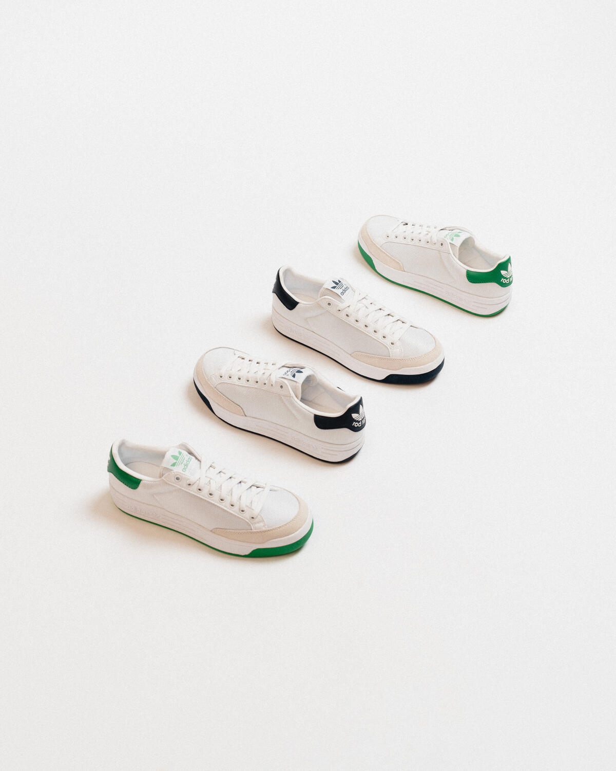 Adidas Rod Laver White / Navy - Image 9