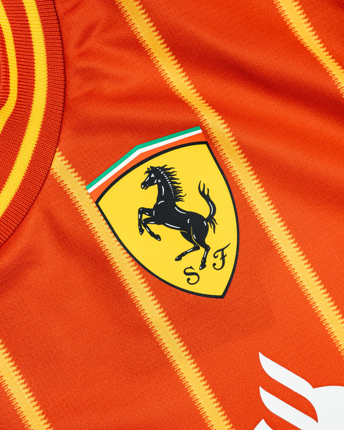 Puma X Scuderia Ferrari Carlos Sainz Jr Team Soccer Jersey Burnt Red - Image 7