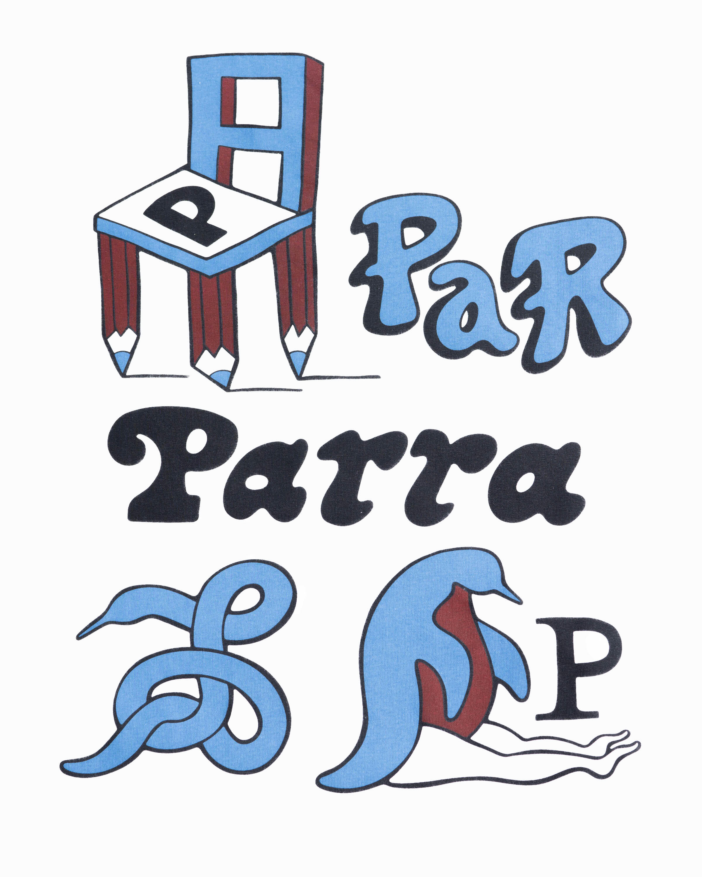 by Parra chair pencil long sleeve t-shirt