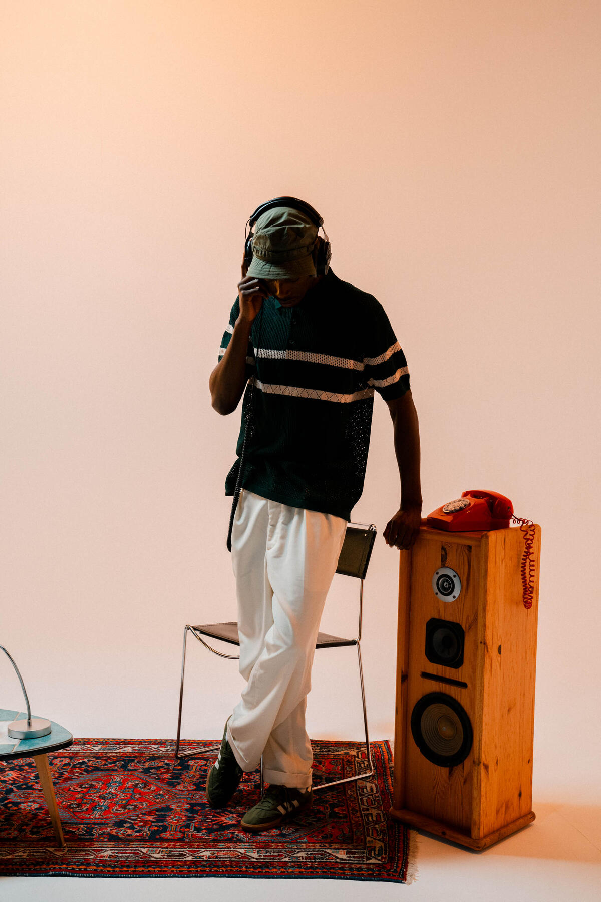 Beams Plus Knit Polo Mesh Stripe - Image 4