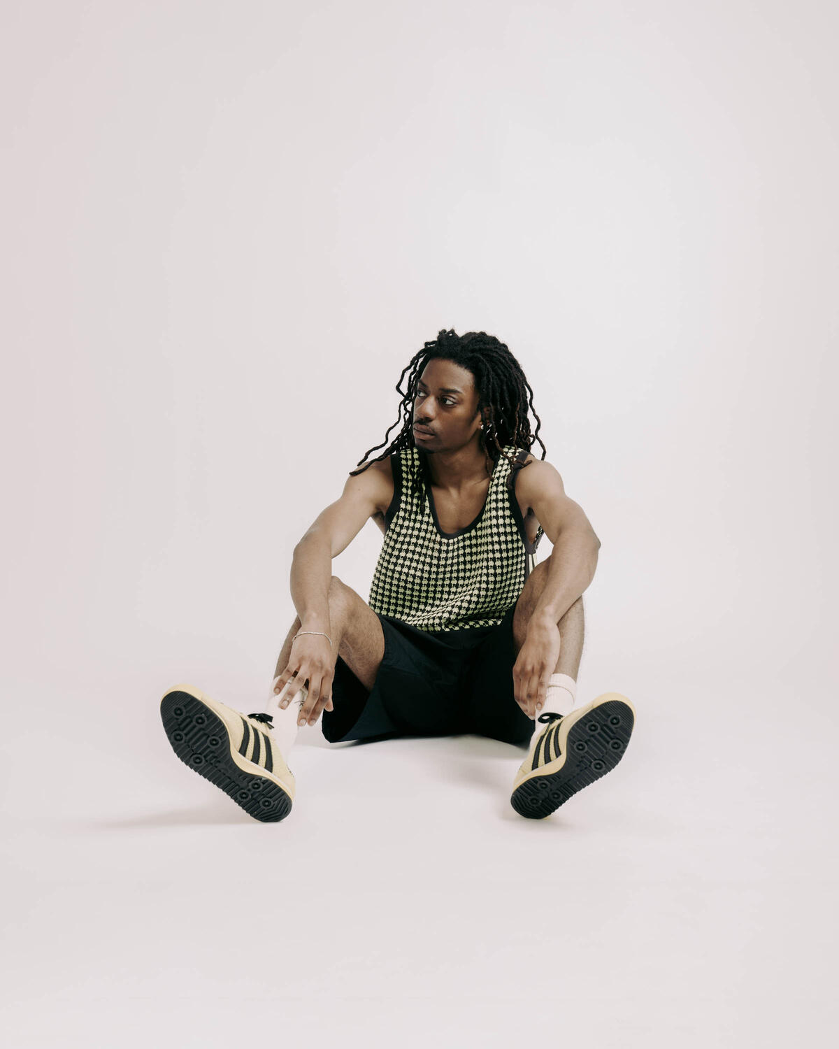 Adidas Wales Bonner Knit Vest Chalk White - Image 7