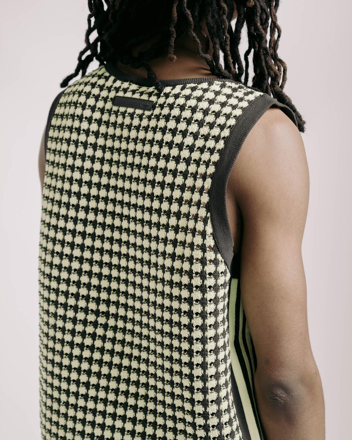 Adidas Wales Bonner Knit Vest Chalk White - Image 5