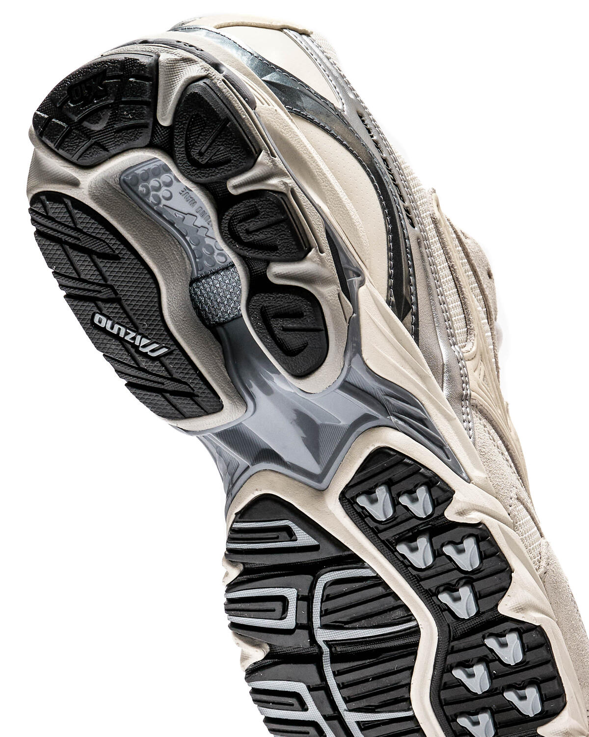 Mizuno Wave Rider 10 Creme / Silber - Image 13