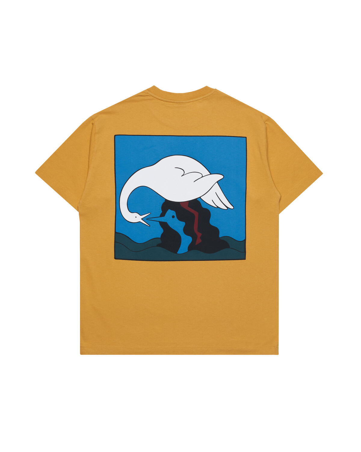 by Parra Swan To The Face T-Shirt - Image 3