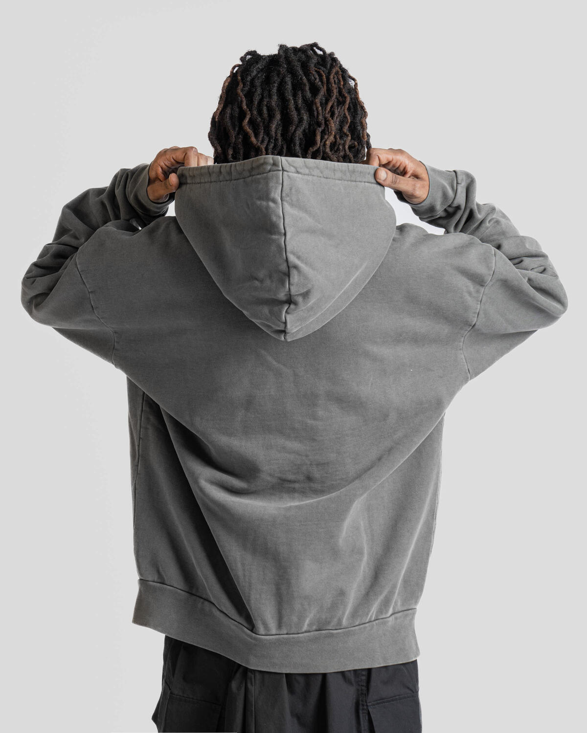 Obey Lowercase Pigment Zip Hoodie - Image 5