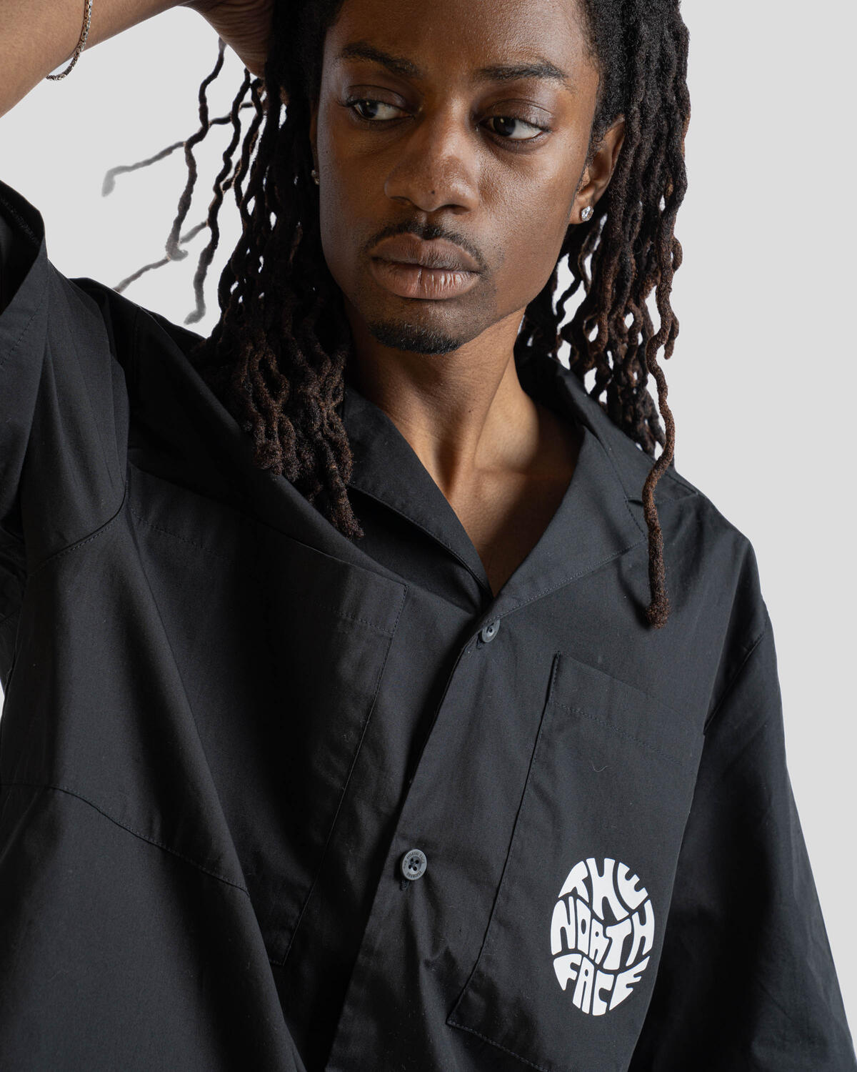 The North Face Boxy Shirt Black - Image 5
