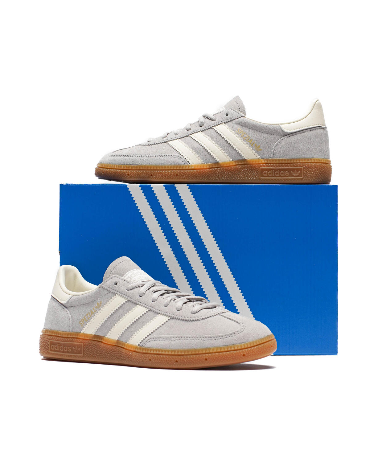 Adidas Handball Spezial Grey Two / Cream White (Women's) - Image 38