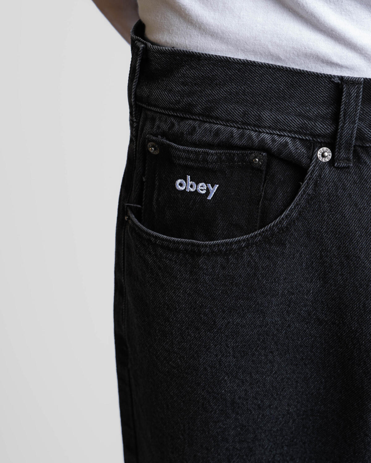 Obey Bigwig Baggy Denim - Image 5
