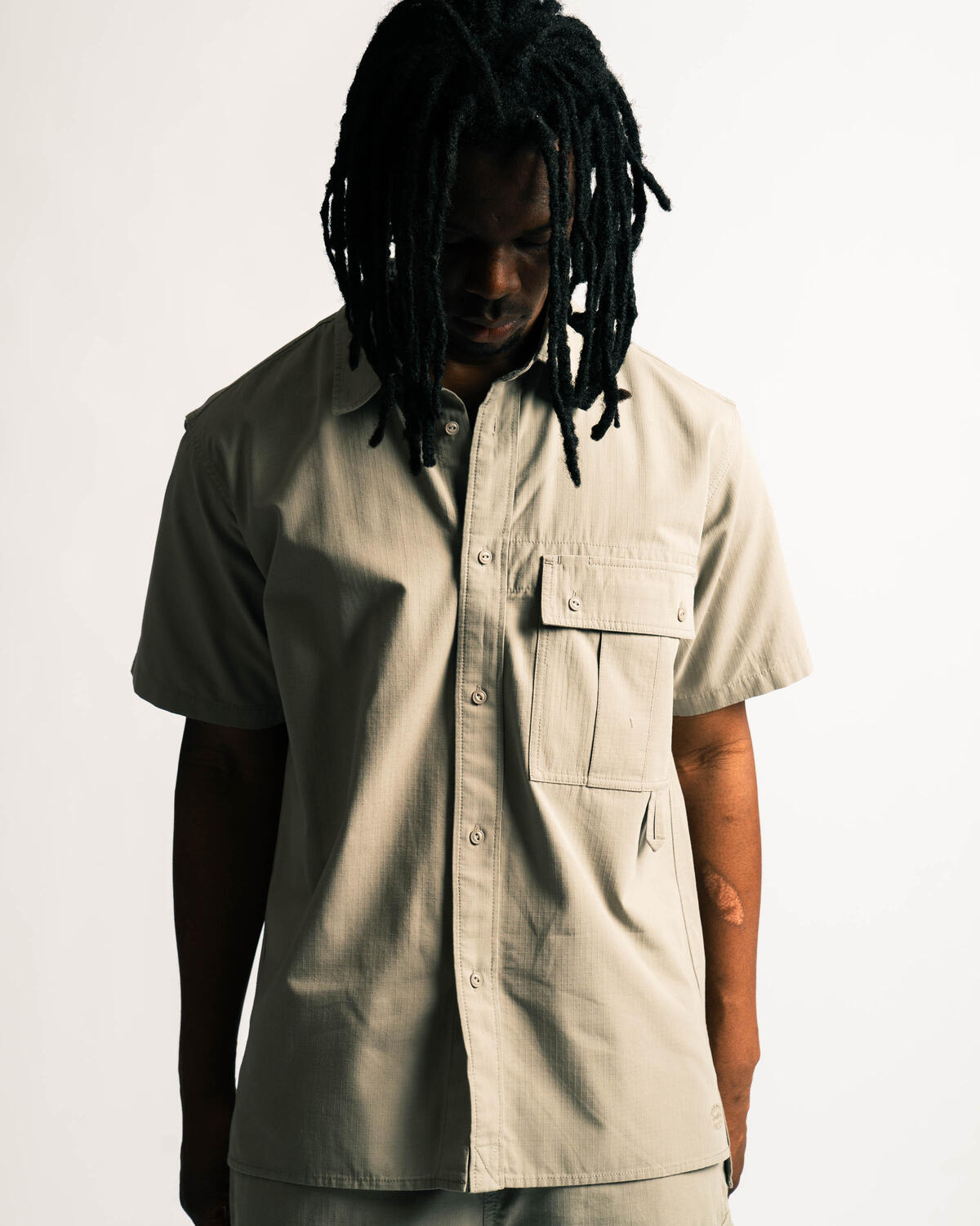 Snow Peak Takibi Light Ripstop Short Sleeve Shirt - Image 6