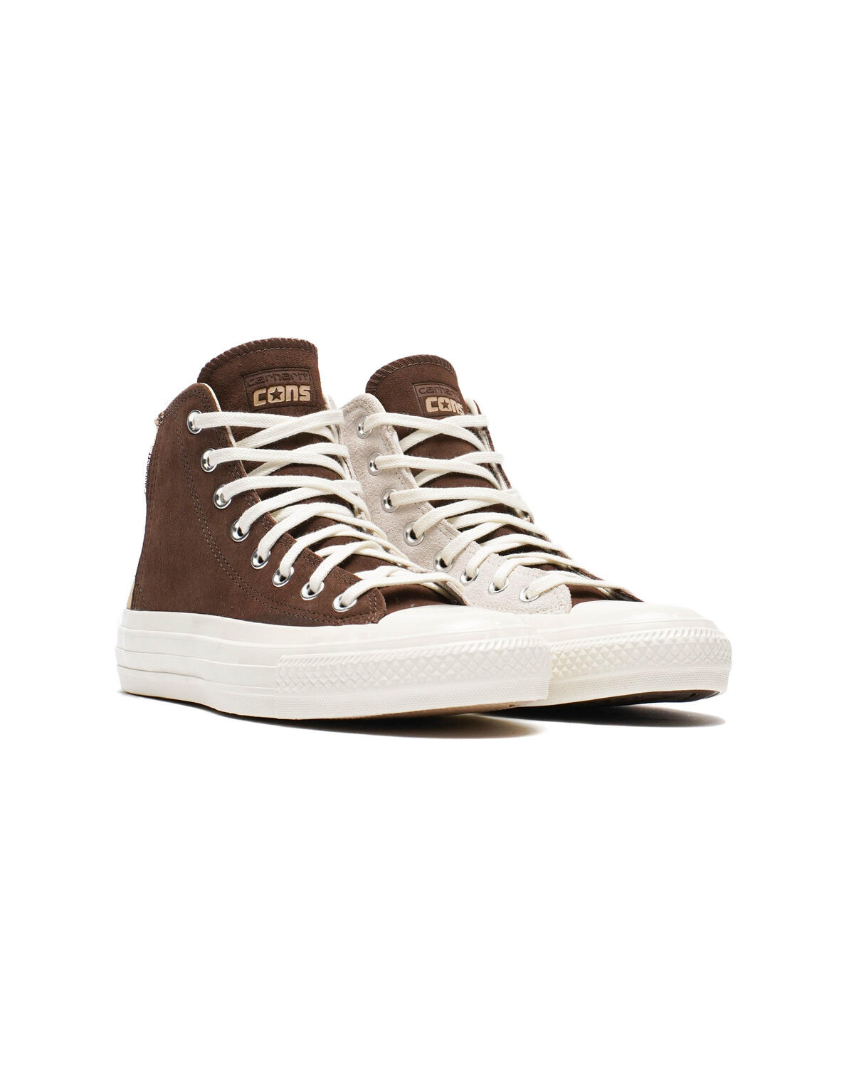 Converse x Carhartt CTAS PRO HI x Carhartt WIP CTAS Pro Shoes - Starfish / Tofu / Dark Earth - Image 9