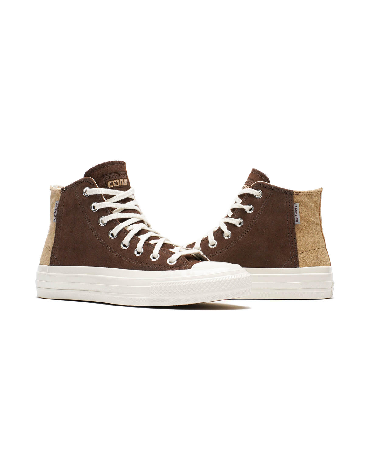 Converse x Carhartt CTAS PRO HI x Carhartt WIP CTAS Pro Shoes - Starfish / Tofu / Dark Earth - Image 11