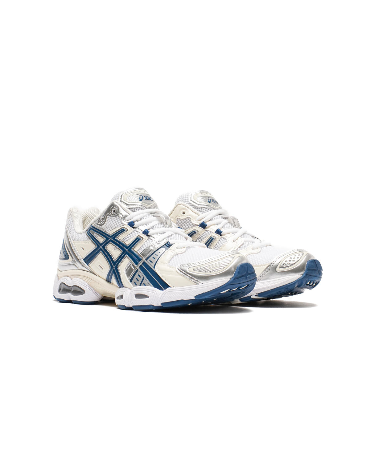 Asics GEL-Nimbus 9 White / Light Indigo (Women's) - Image 3