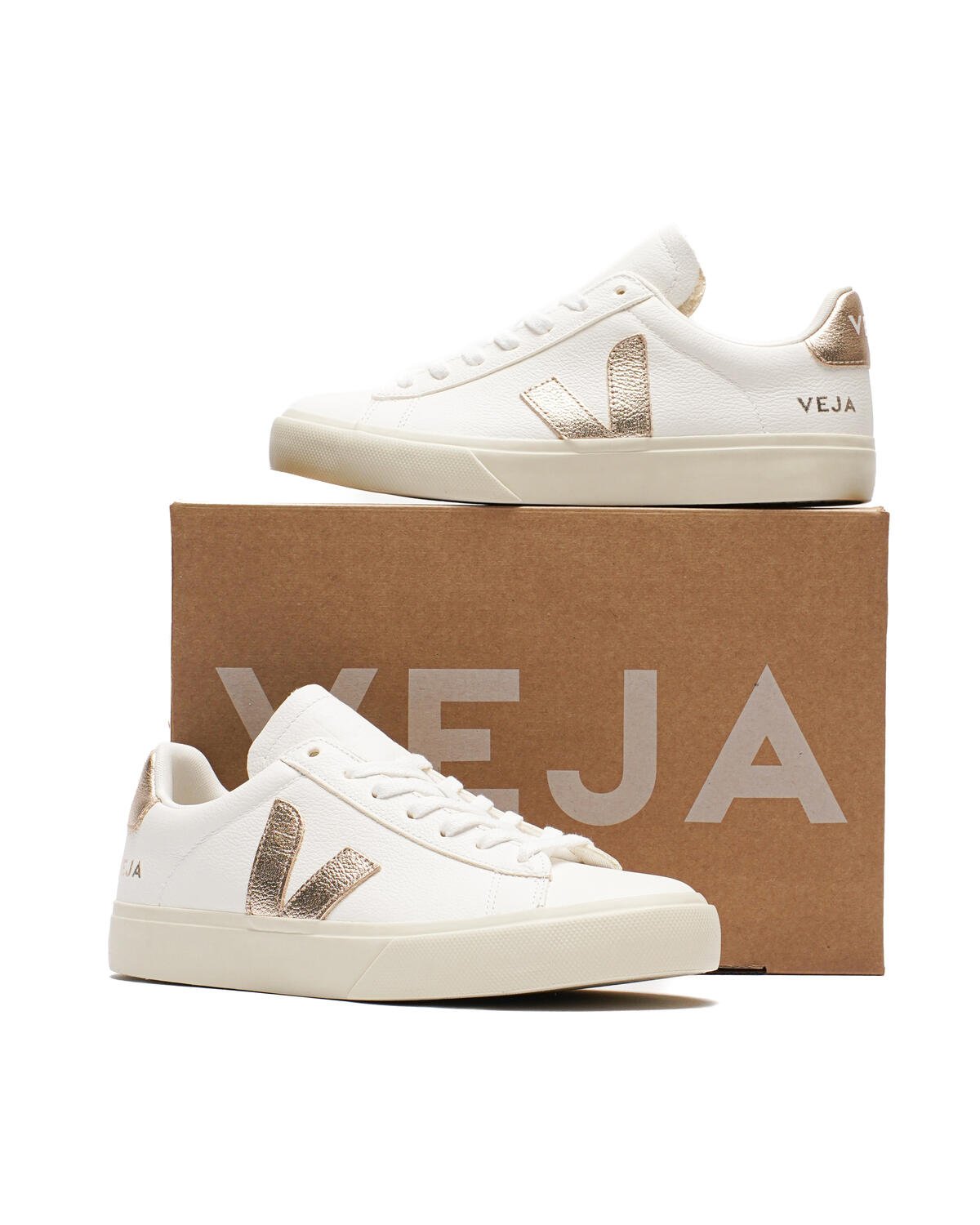 VEJA Campo White / Gold (Women's) - Image 16