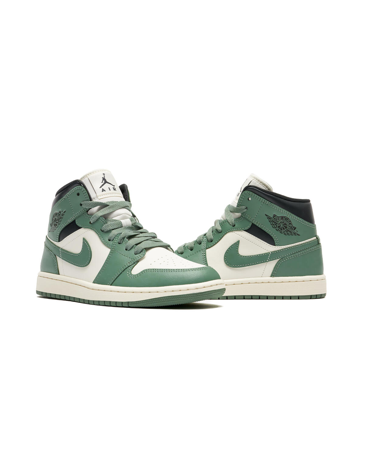 Air Jordan 1 Mid 'Sail/Jade Smoke/Anthracite' (Women's) - Image 15