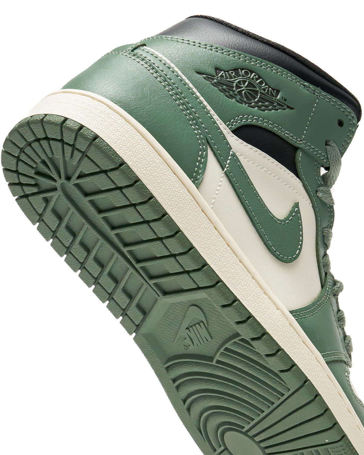 Air Jordan 1 Mid 'Sail/Jade Smoke/Anthracite' (Women's) - Image 17