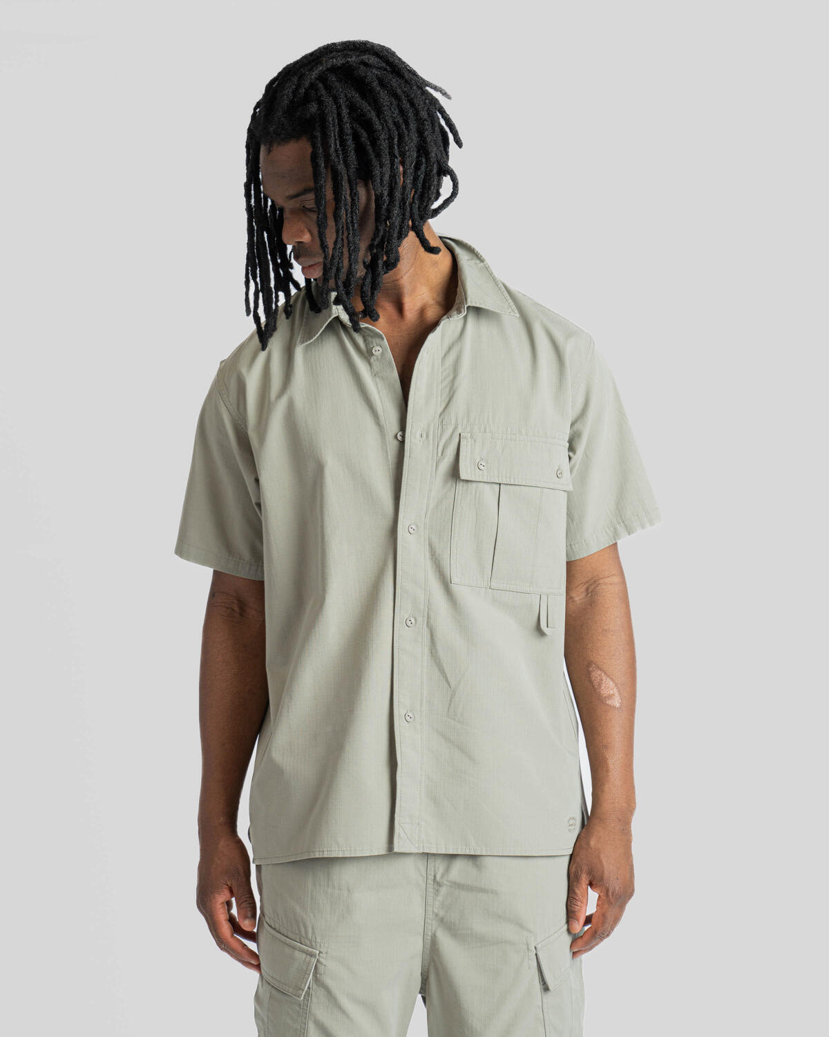 Snow Peak Takibi Light Ripstop Short Sleeve Shirt - Image 3