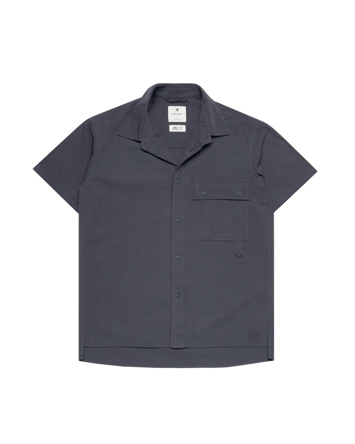 Snow Peak Takibi Light Ripstop Short Sleeve Shirt - Image 2