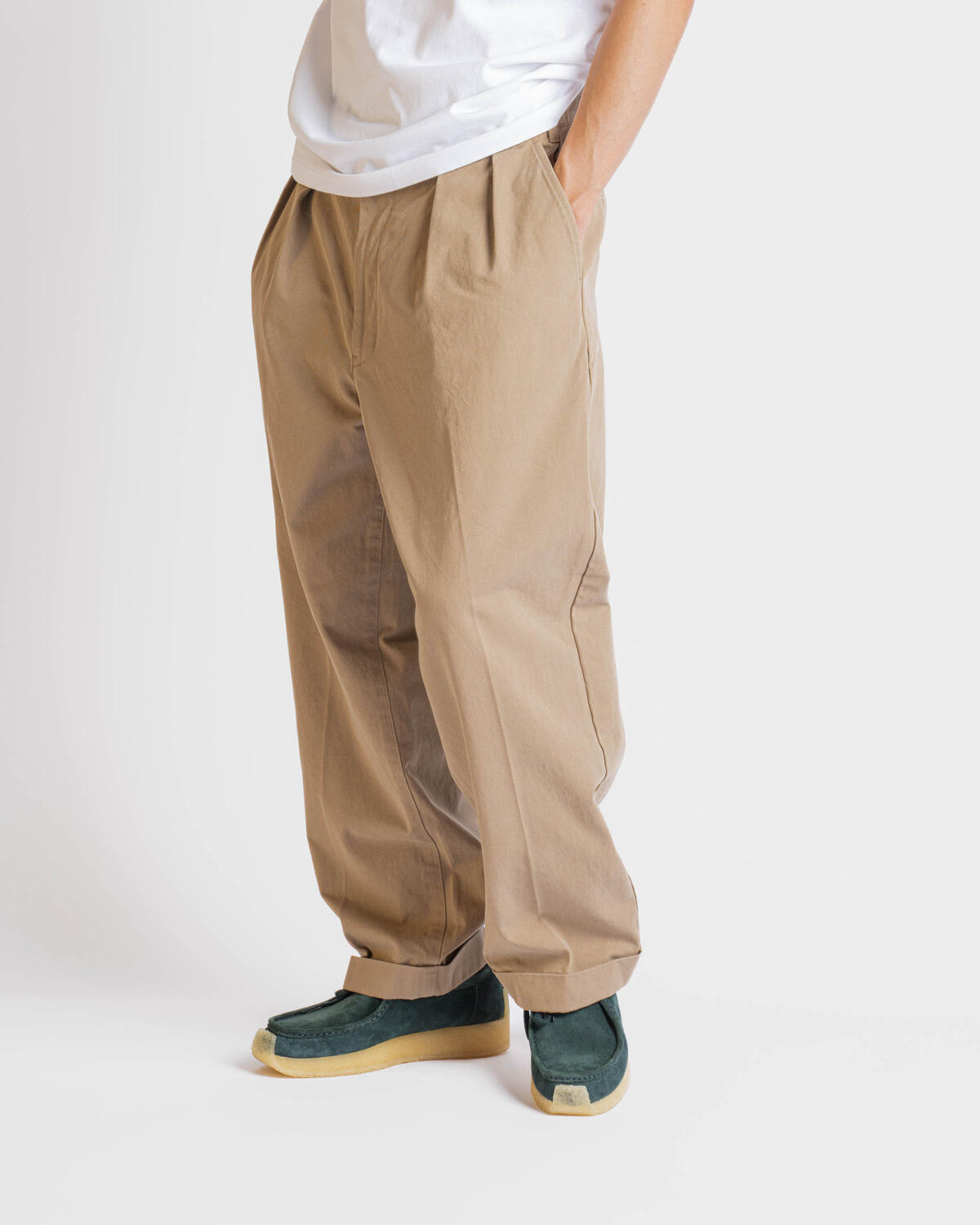 Beamsplus 2 Pleats Trousers Twill - Image 3