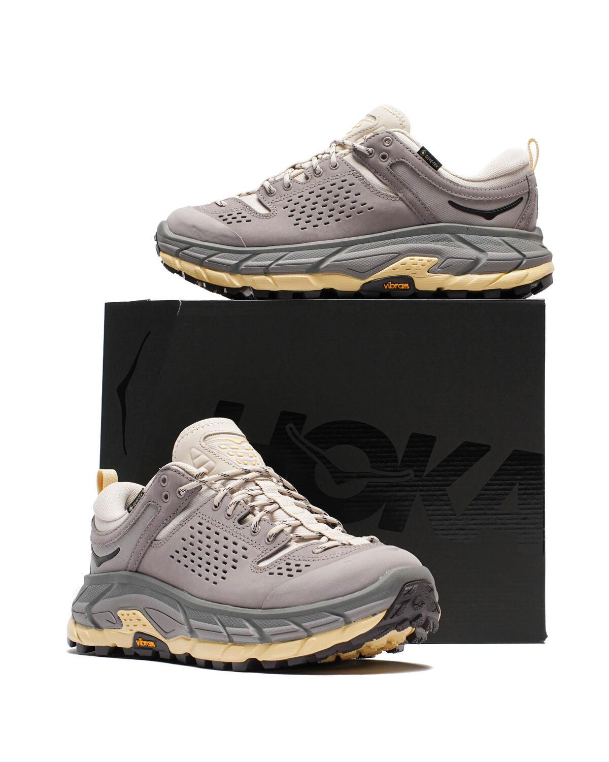NEW Rare HOKA TOR ULTRA Lo Hiking Walking Shoe Mens 9 US 42 2/3 EUR Opal Oatmilk Hoka One One Men main image 3