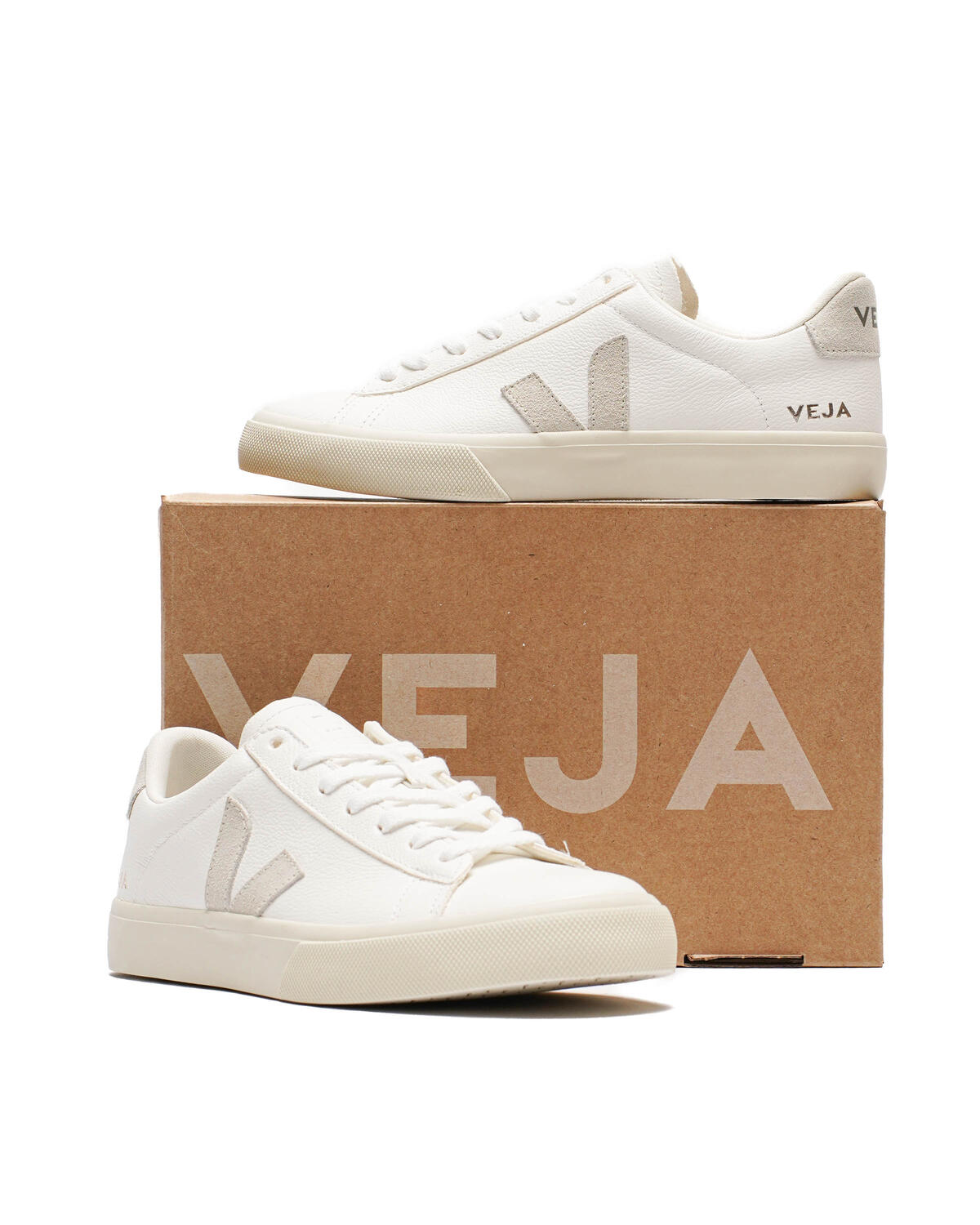 VEJA Campo White / Grey (Women's) - Image 6