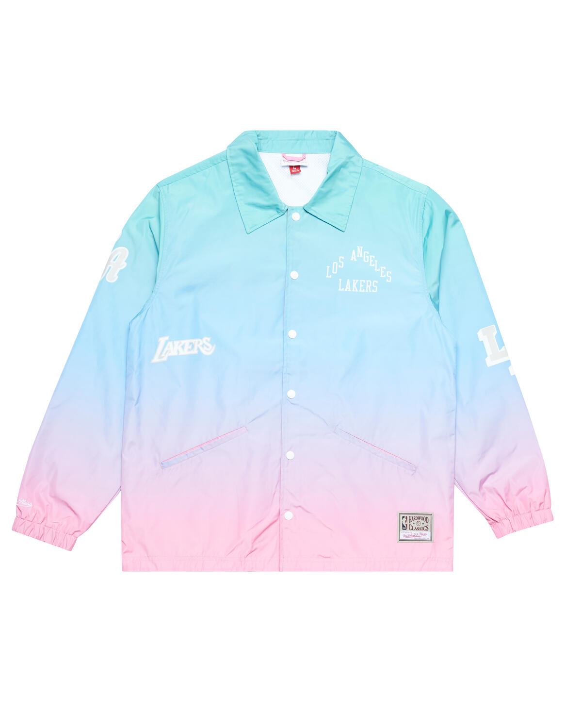 Mitchell & Ness Stateside Pastel Coaches Jacket 'Los Angeles Lakers' - Image 7