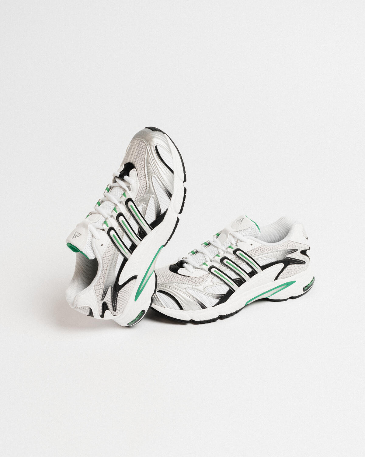 Adidas Temper Run 2 (White/Green/Black) - Image 15