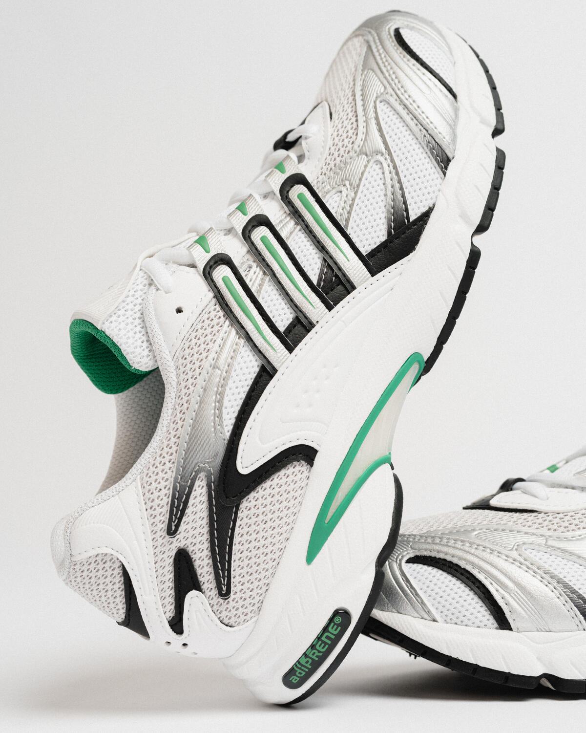 Adidas Temper Run 2 (White/Green/Black) - Image 16