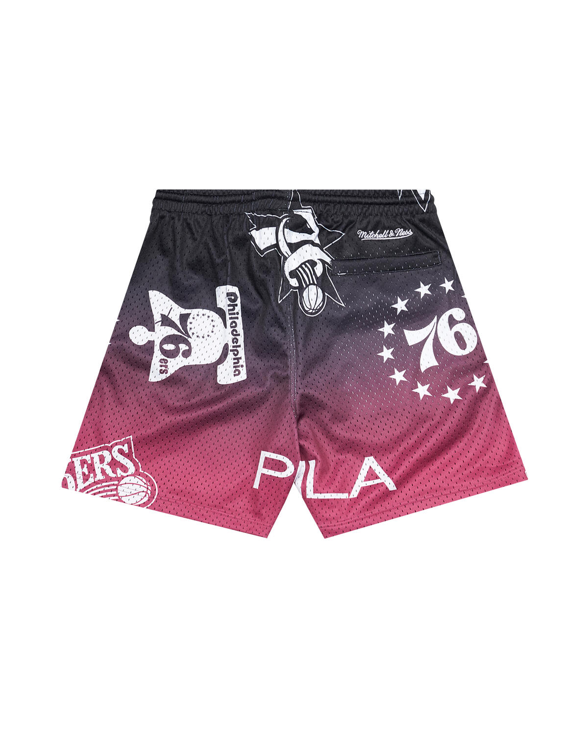 Mitchell & Ness NBA Destination CAMP Shorts 'Philadelphia 76ERS' - Image 3