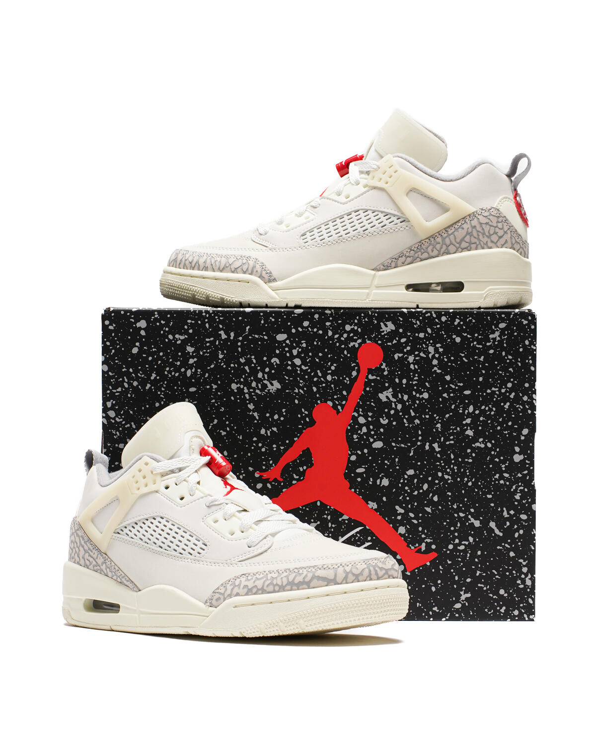 Jordan Spizike Low Sail / University Red - Coconut Milk - Image 17