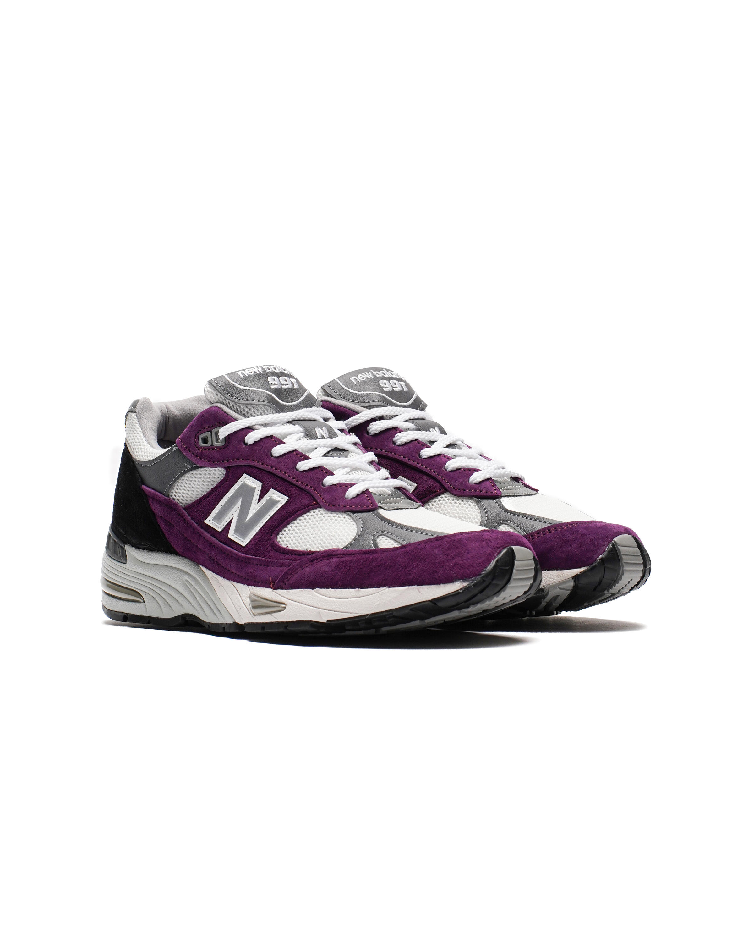new balance made in UK 991 PUK 紫 新品未使用 - 靴