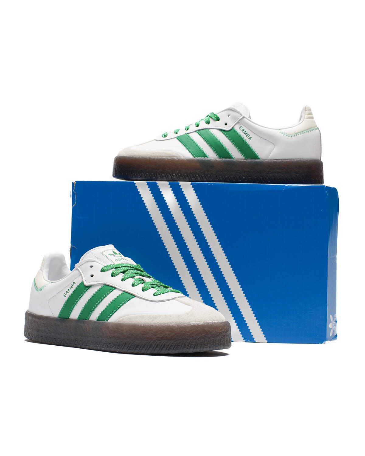 Adidas Sambae 'Cloud White Green' (Women's) - Image 20